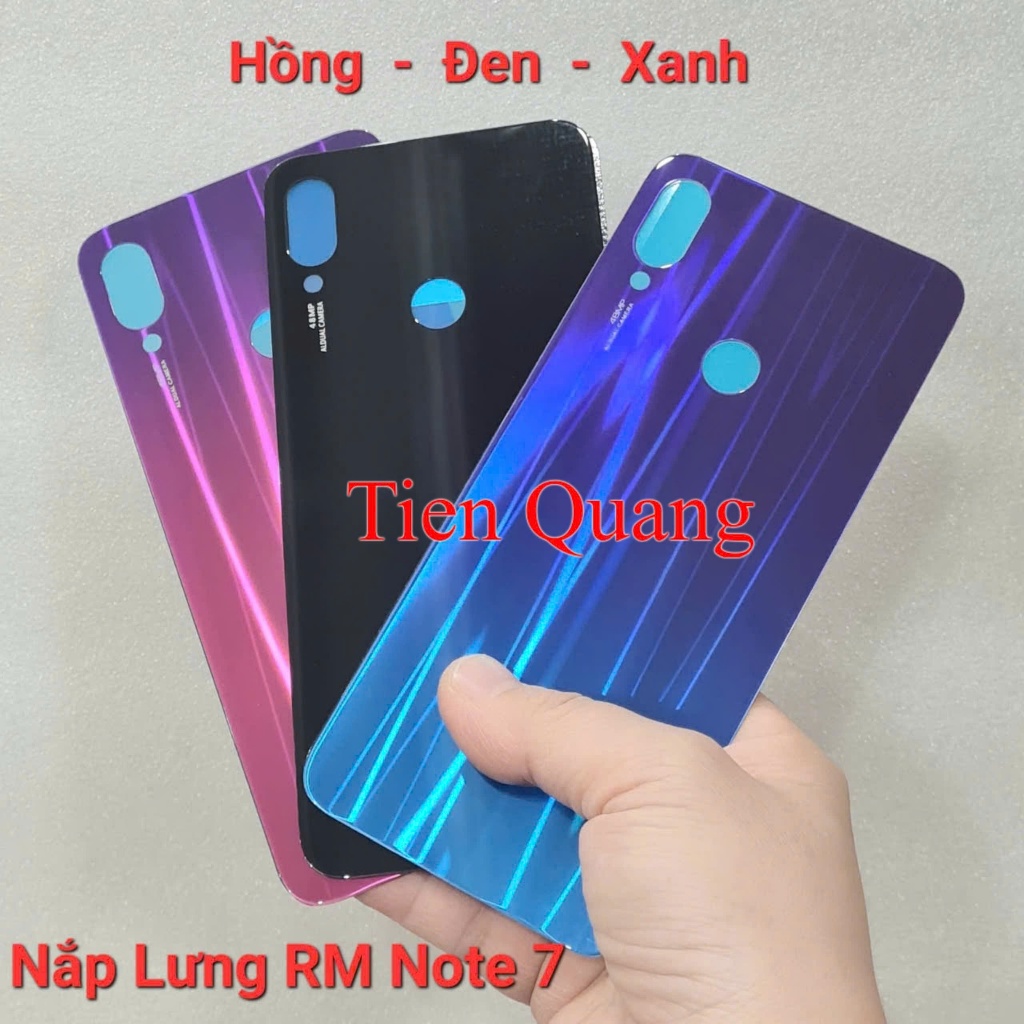 Bộ vỏ Xiaomi Redmi note 7 (gồm lưng, sườn, xương, nút bấm, khe sim)
