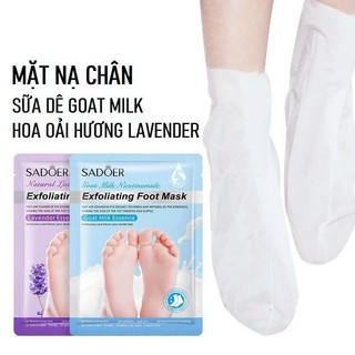 Mặt Nạ Ủ Chân, Mặt Nạ Ủ Tay Chứa Tinh Chất Sữa Dê, Hoa Oải Hương, Tăng Khả Năng Giữ Ẩm, Giúp Da Mịn Màng