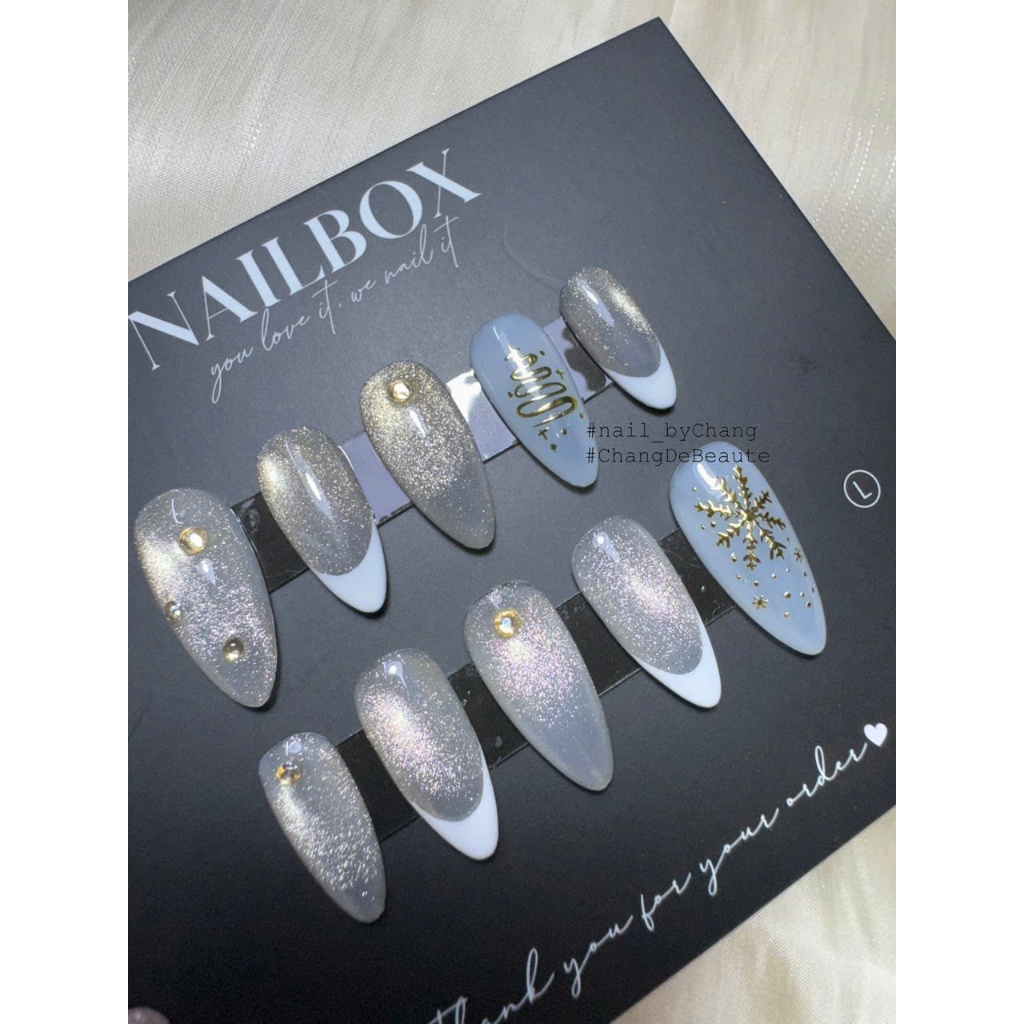 Nailbox thiết kế mùa Giáng sinh (design by Chang)