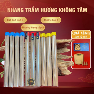 Nhang Trầm Hương Không Tăm Cao Cấp Tramvn Hộp 90 Nén Trầm Rừng Khánh Hòa Thuần Thiên Nhiên