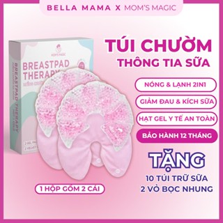 Túi chườm ngực giảm đau Mom's Magic, chườm ngực nóng lạnh thông tắc tia sữa giúp mẹ kích sữa, giảm đau (Hộp 2 cái)