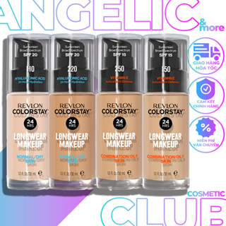 Kem Nền Revlon, Revlon ColorStay Liquid Foundation Makeup Combination Oily Skin, Normal to Dry Skin.