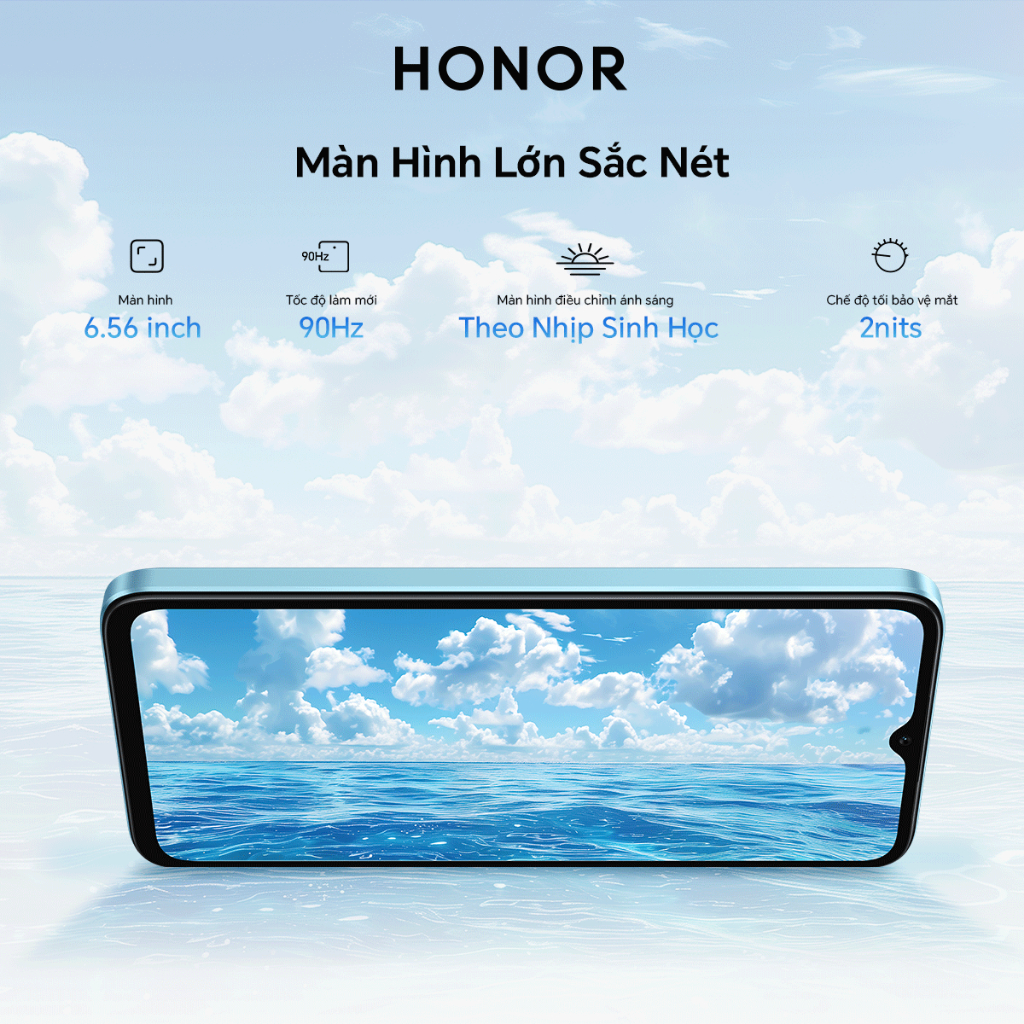 Điện thoại Honor X5b Plus (4+4)GB+128GB | Pin 5200mAh 90Hz | Màn hình 6.56" | Bảo Hành 18 Tháng | BigBuy360 - bigbuy360.vn
