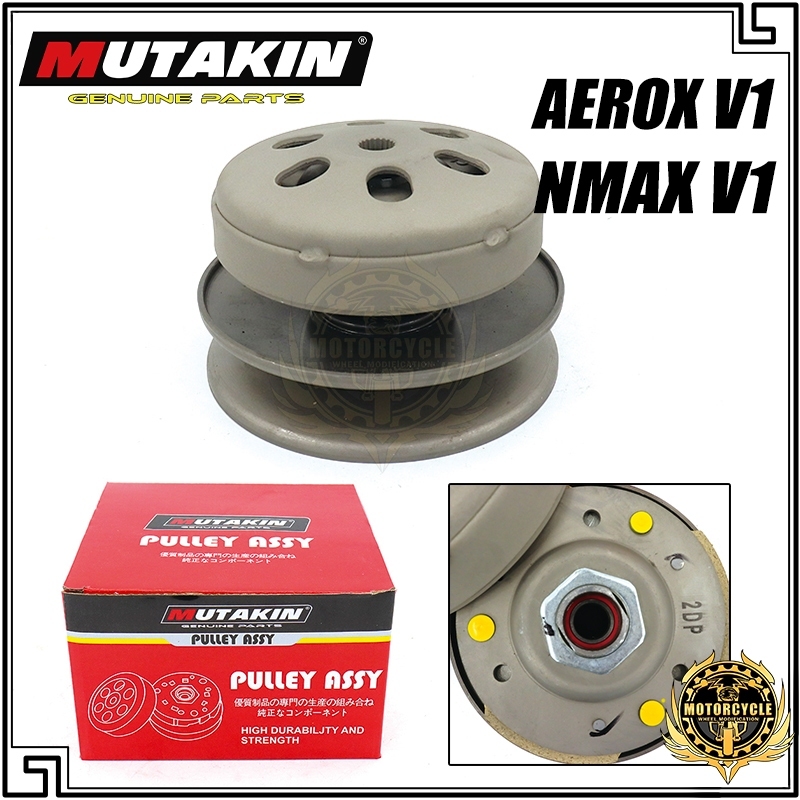 Bộ nồi côn sau MUTAKIN NMAX V1 Lexi155 AEROX V1 Click Vario 125 150