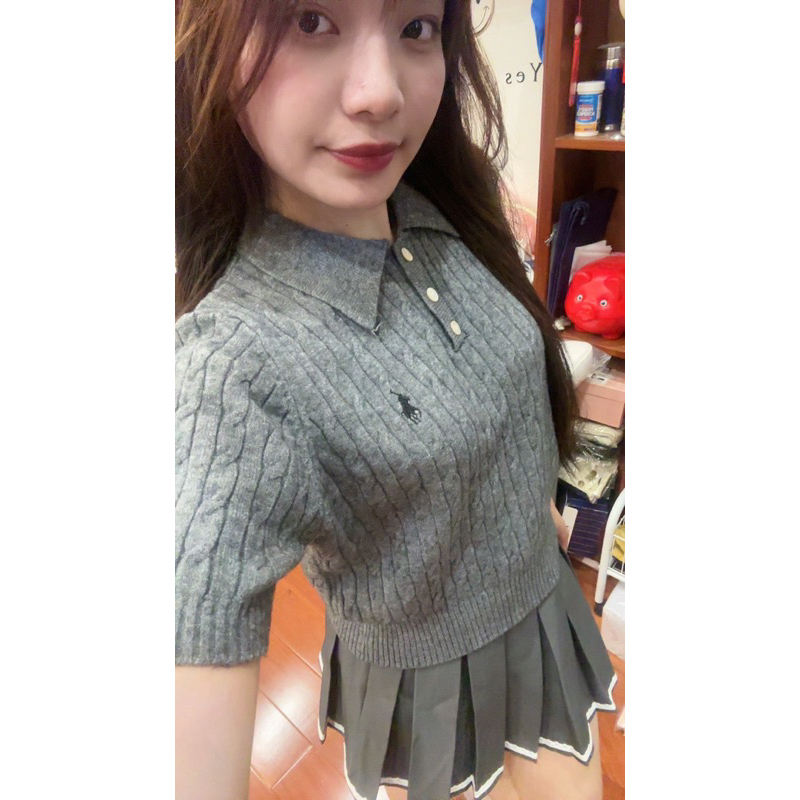 ÁO LEN CỘC TAY THÊU NGỰA A Studio