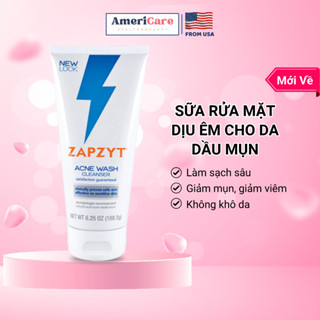 Sữa rửa mặt Zapzyt Acne Wash Effective & Gentle Cleanser giảm mụn hiệu quả
