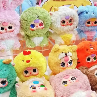   Hàng Sẵn  Blindbox 12 Con Giáp Bé ba Tuổi Baby Three 3.0 siêu dễ thương Chính Hãng 