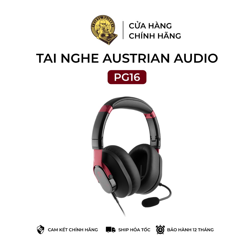 Tai nghe chụp tai gaming Austrian PG16 gaming headphone