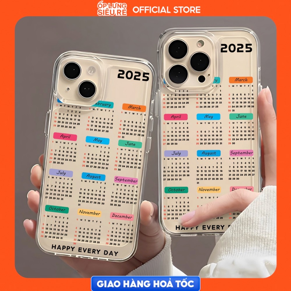 Ốp Lưng iPhone 12 Pro Max/13 Pro Max/15 Pro Max/15 Pro Max/17 Pro Max Space Trong Suốt Hình 2025