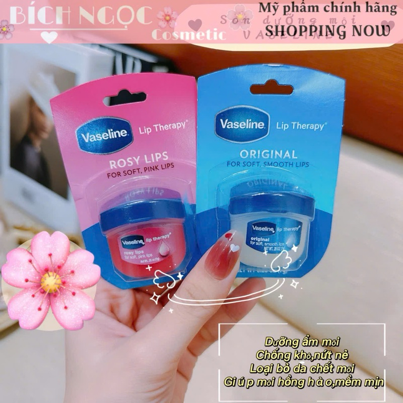 SON DƯỠNG MÔI VASELINE MỸ