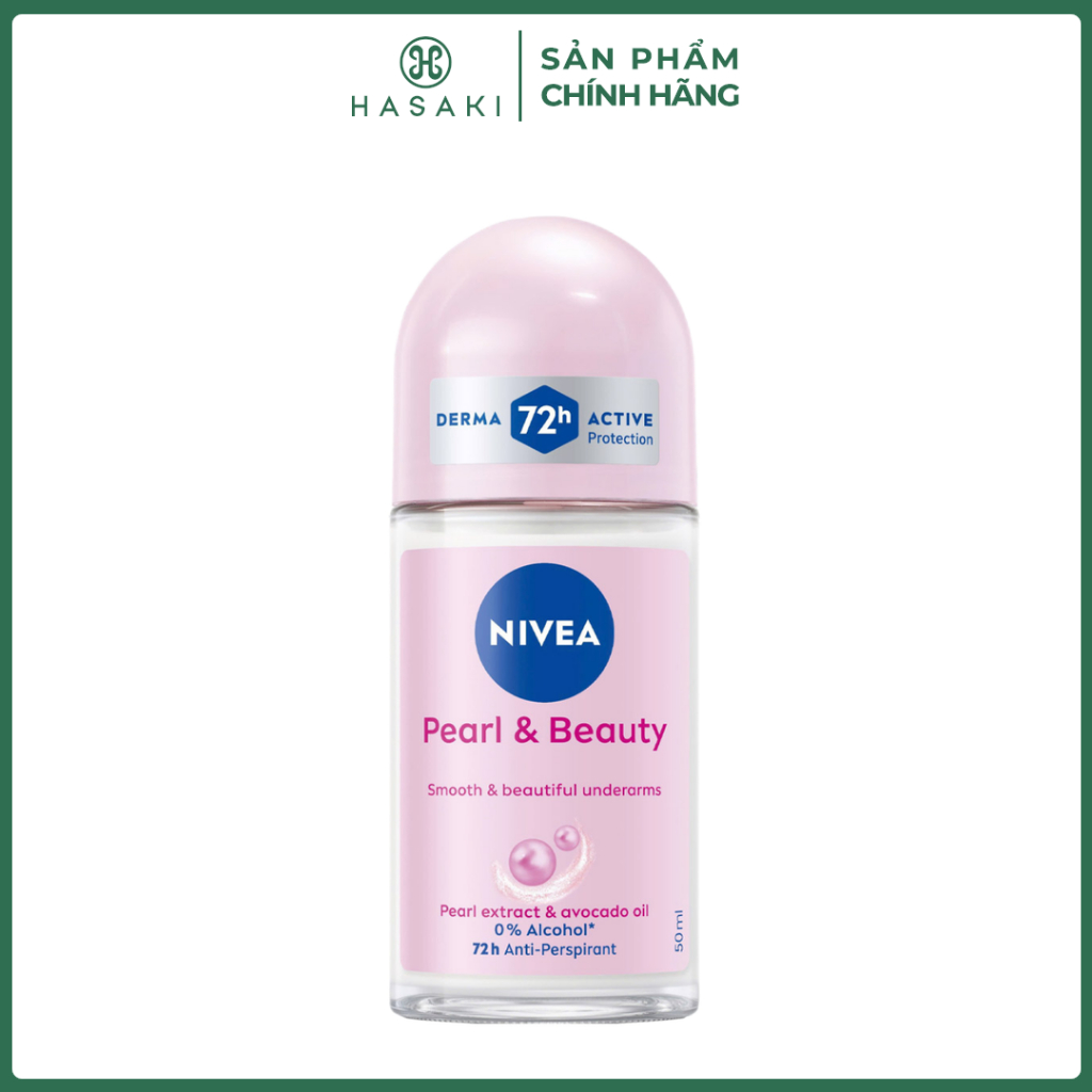 Lăn Khử Mùi Ngọc Trai Nivea Pearl & Beauty 48H - 25ml