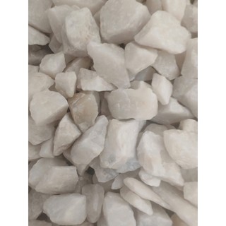 Đá Thạch Anh Trắng Thô Kích Thước 1-2 cm Tự Nhien (1kg) - Đá Phong THủy