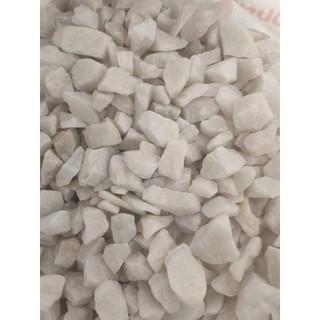 Đá Thạch Anh Trắng Thô Kích Thước 1-2 cm Tự Nhien (1kg) - Đá Phong THủy