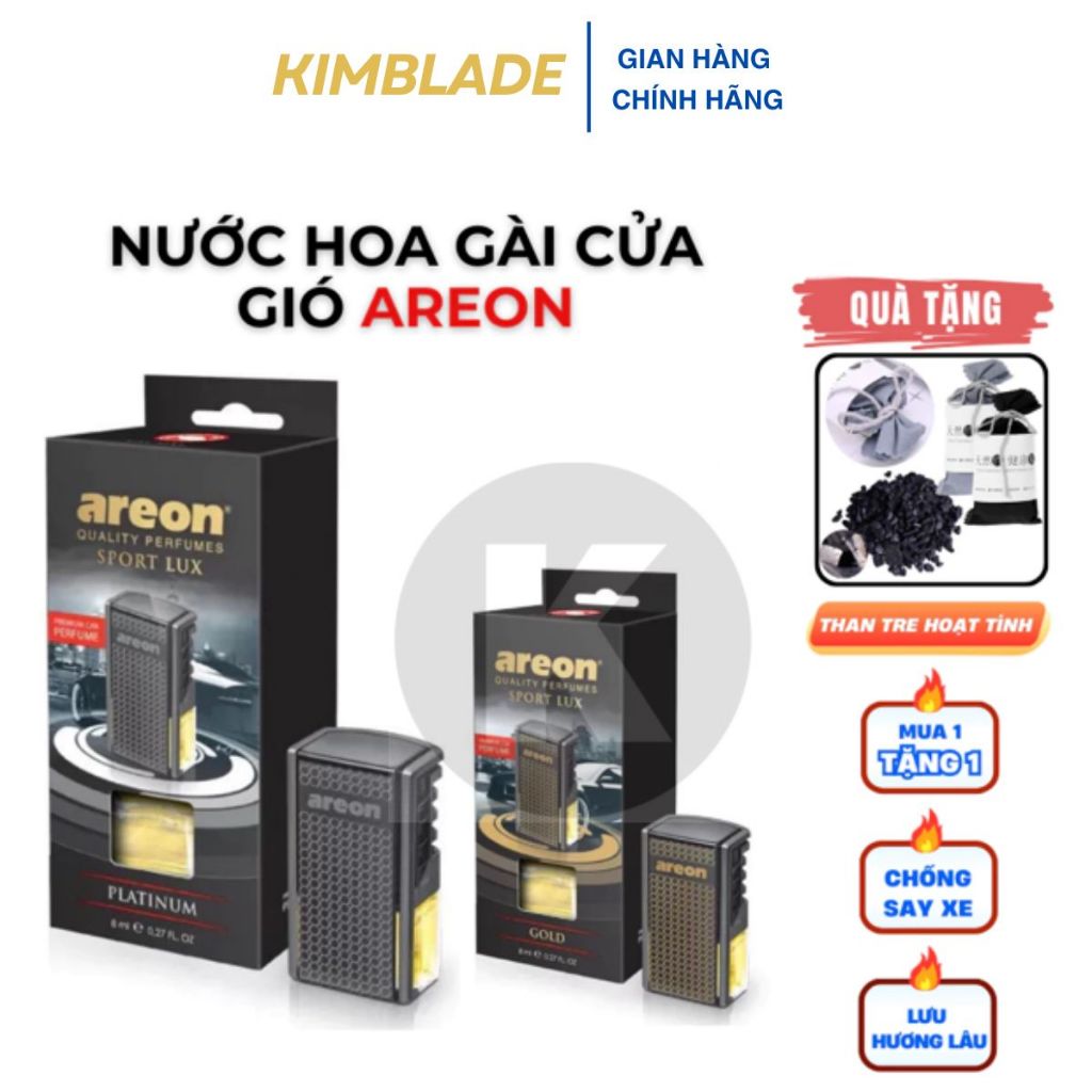Nước Hoa Ô Tô Areon - Nước Hoa Kẹp Cửa Gió Ô Tô Areon Chính Hãng Cao Cấp Lưu Hương Bền Lâu