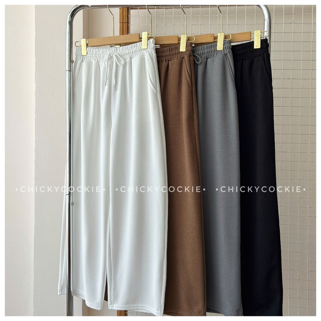 Quần thun ống rộng mã #6022