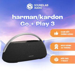 Loa Bluetooth Di Động Không Dây Harman Kardon Go + Play 3 - Chính Hãng Bảo Hành 12 Tháng 