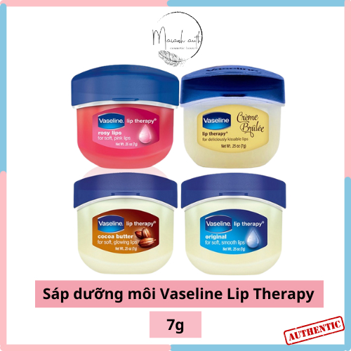 Vaseline Dưỡng Môi , Sáp dưỡng môi Vaseline Lip Therapy 7g