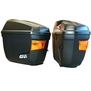 CẶP THÙNG HÔNG GIVI E22N - Thùng bên hông chính hãng Givi 22Lít
