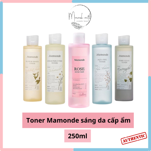 Toner Mamonde 250ml sáng da cấp ẩm