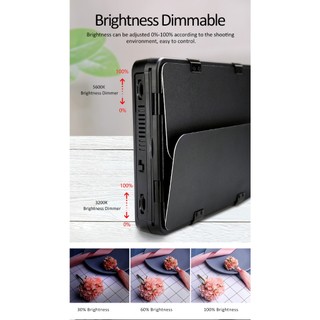 Led KingMa LED017-320AS Bi-color Light for Video shooting kèm pin f550 và sạc