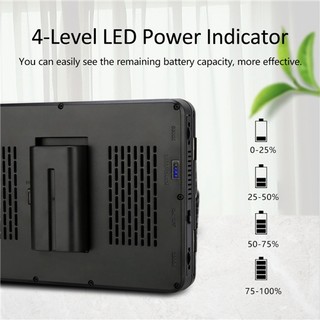 Led KingMa LED017-320AS Bi-color Light for Video shooting kèm pin f550 và sạc
