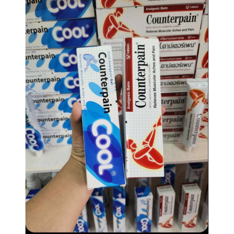 Cao Xoa Bóp Counterpain  Nóng Lạnh Thái Lan 120g