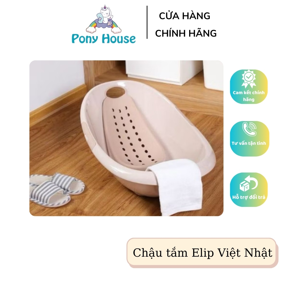 Chậu tắm elip việt nhật