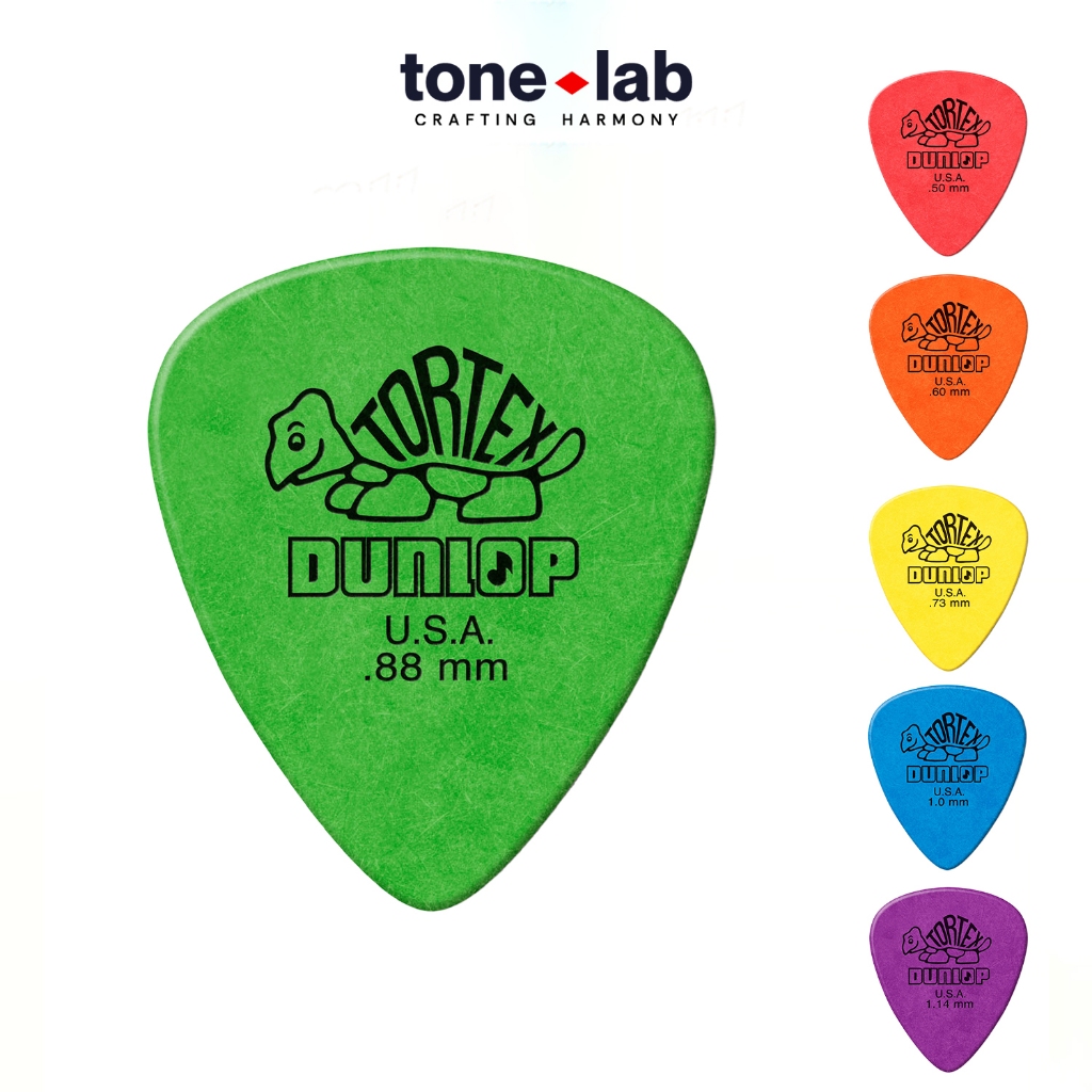[Tone Lab] [HCM] Phím đàn Tortex Standard Jim Dunlop Guitar Pick 0.5mm, 0.6mm, 0.73mm, 0.88mm, 1.00mm, 1.14mm