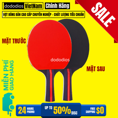 Vợt Bóng Bàn Cao Cấp Tiêu Chuẩn Chất Lượng - Số Lượng 1 Chiếc - Chính Hãng Dododios