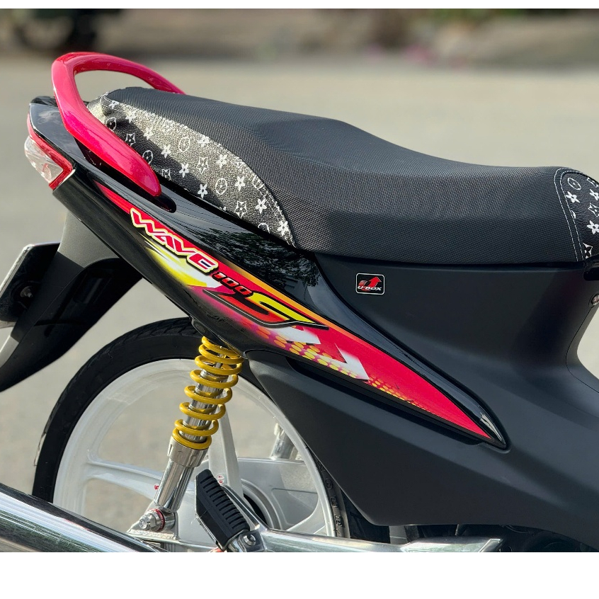 TEM RỜI - WAVE S 100 - TEM RỜI WAVE LỚN HỒNG ĐEN- TEM RỜI CAO CẤP