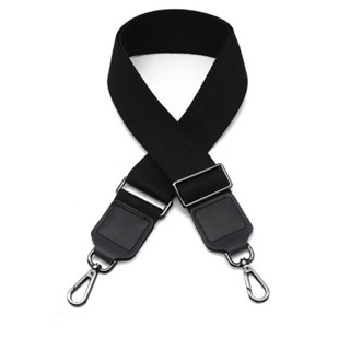  Dây Đeo Túi Xách Bản To Màu Đen Trơn Tùy Chỉnh Thời Trang Cho Nam Nữ 