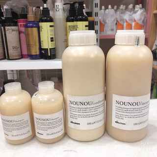 DAVINES NOUNOU gồm dầu gội, dầu xả cho tóc nhuộm, tẩy, tóc khô yếu 1000ml
