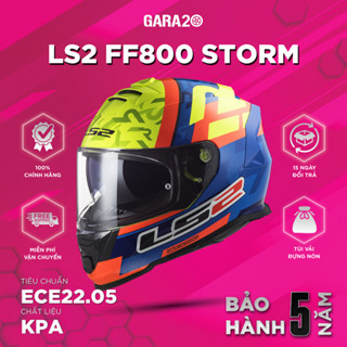 [Hàng Chính Hãng] - Mũ Bảo Hiểm Fullface LS2 FF800 Storm New 2022 ECE22.05 (Tặng Kèm Pinlock Chính Hãng) - GARA20