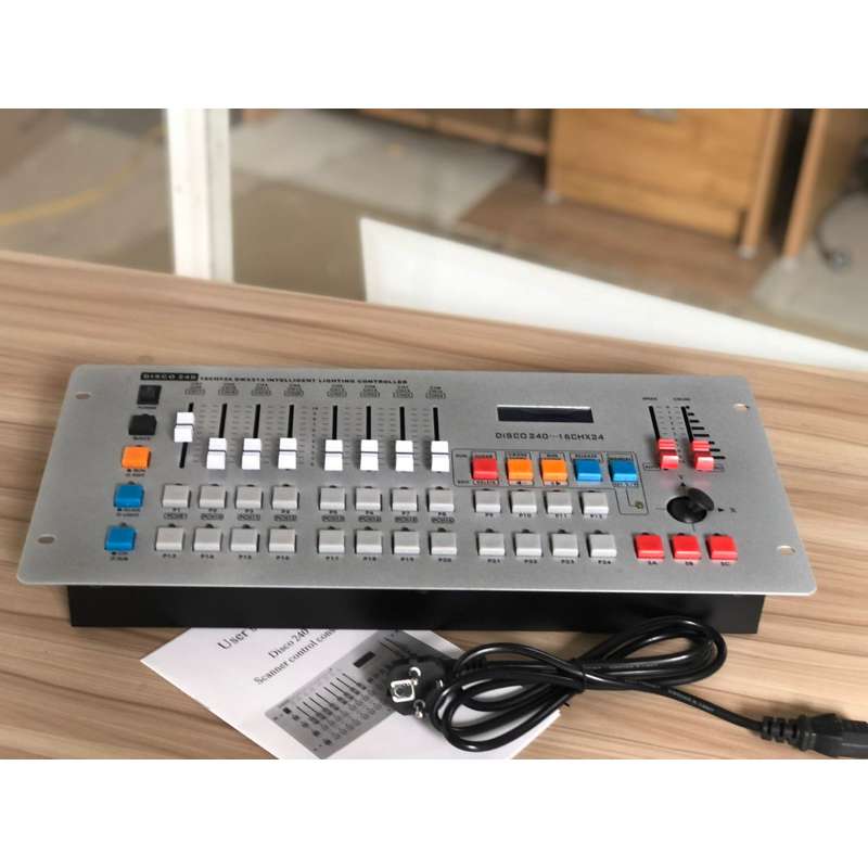 bàn khiển,Bàn Mixer, Bàn Disco 240, Bàn khiển 240, Bàn khiển đèn sâ khấu