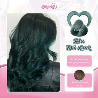 Thuốc Nhuộm Tóc Màu RÊU ĐÁ LẠNH Không Tẩy | Chenglovehair, Chenglovehairs