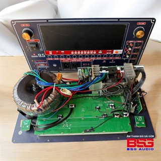 MẠCH LOA KÉO T600S ECHO REVERB CÓ ĐÈN LED 2 TẦNG CÔNG SUẤT LỚN