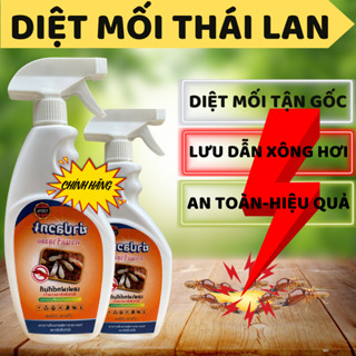Diệt Mối Mọt THÁI LAN 500ml Siêu Mạnh, Diệt Mối Khung Gỗ, Sàn Gỗ, Tủ Bếp,Tường Trần Nhà, Mọt Mây Tre