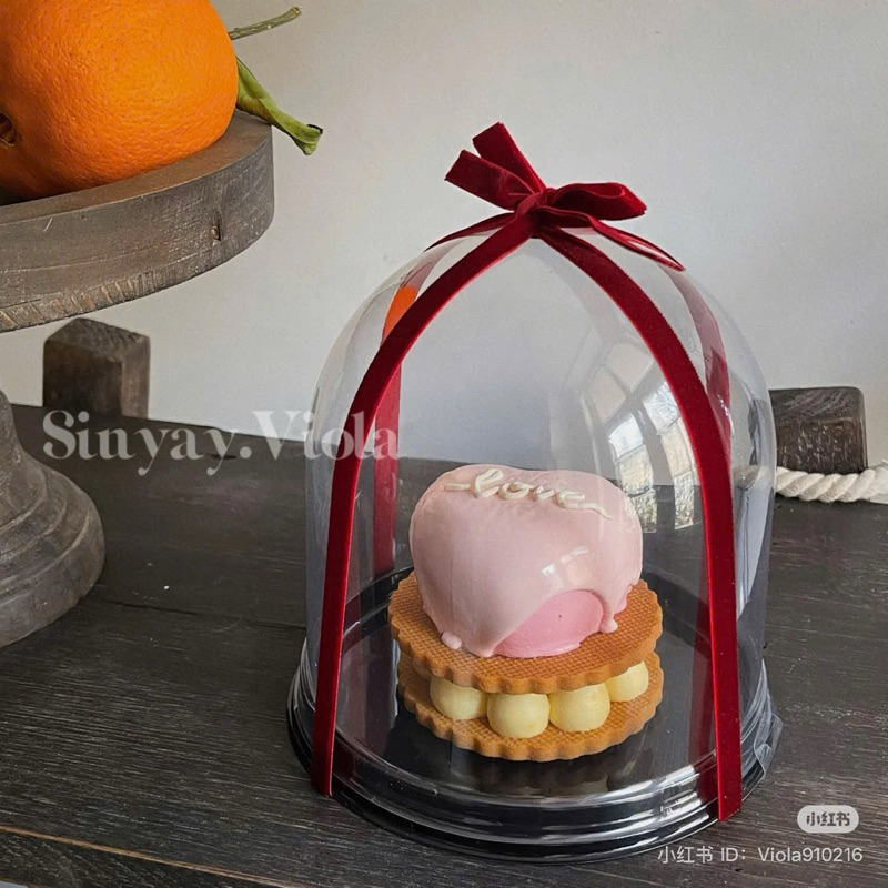 Set 5 hộp nhựa cứng nắp vồng cao 15cm đáy l13cm