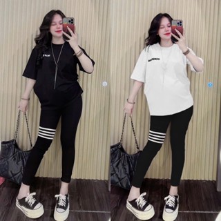  Set Đồ Bộ Nữ Thun Tăm BIGSIZE Quần Suông Áo Tay Dài Thể Thao Quần Kẻ Sọc Mới Thời Trang Giá Rẻ Nhất Sale Ngay Tại Shopee 