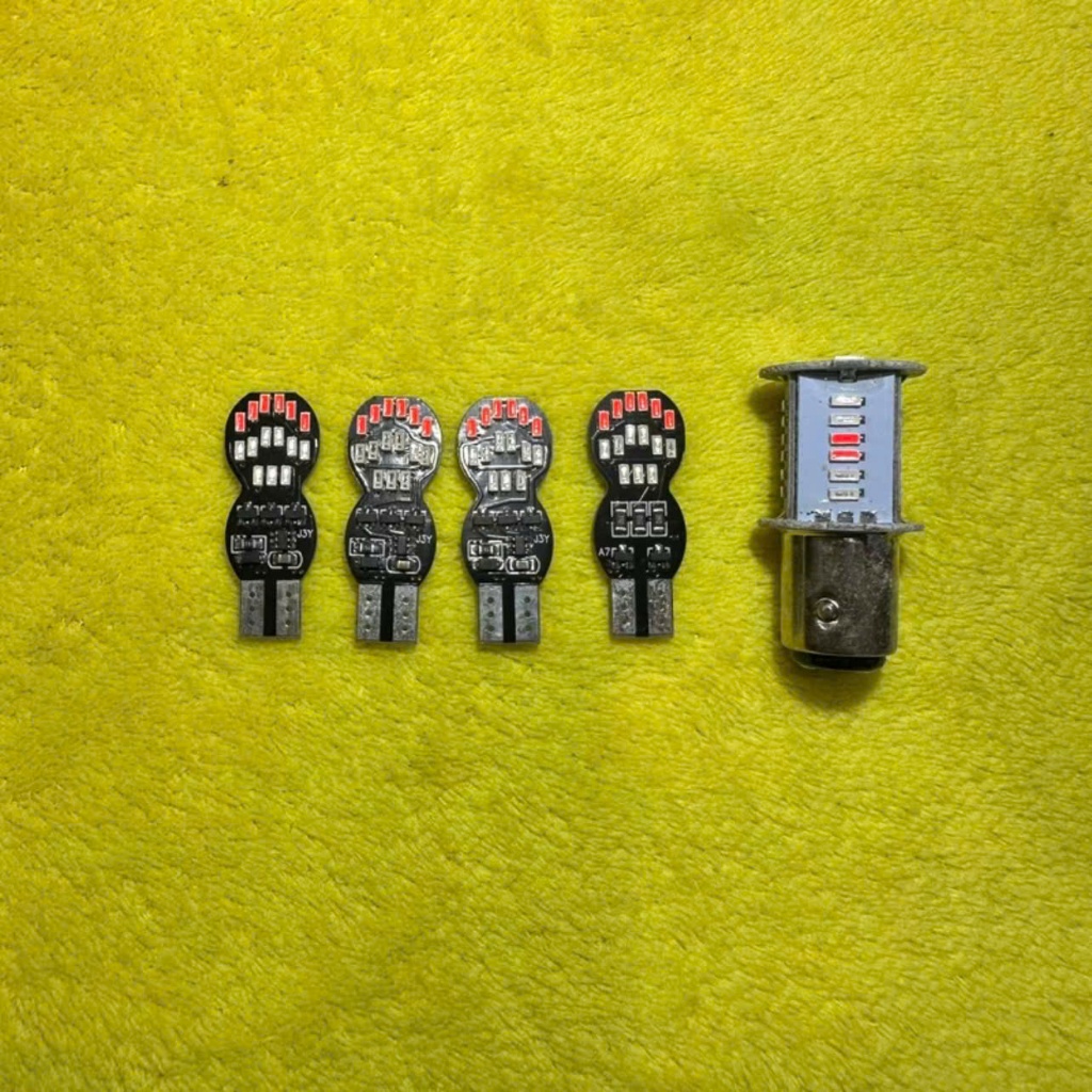 Combo hazard Wave/Sirius/Vision 4 Bóng Xi Nhan T10+ Hậu Nháy Audi