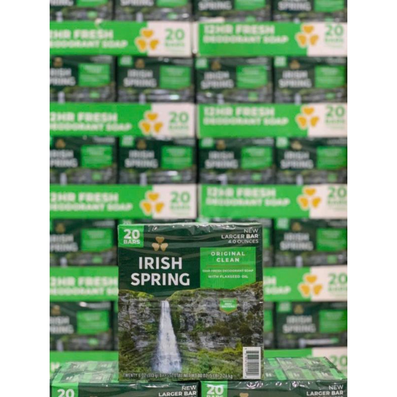 Xà bông cục Irish Spring lóc 20 cục *113 g