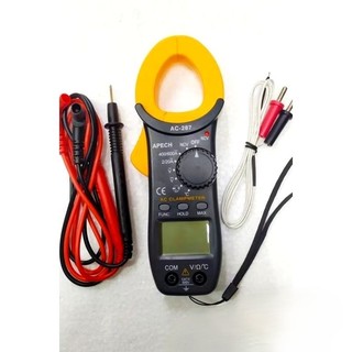 Ampe kìm số điện tử APECH AC-287, đo điện áp, điện trở, thông mạch, nhiệt độ và phát hiện điện áp NCV