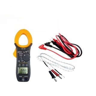 Ampe kìm số điện tử APECH AC-287, đo điện áp, điện trở, thông mạch, nhiệt độ và phát hiện điện áp NCV