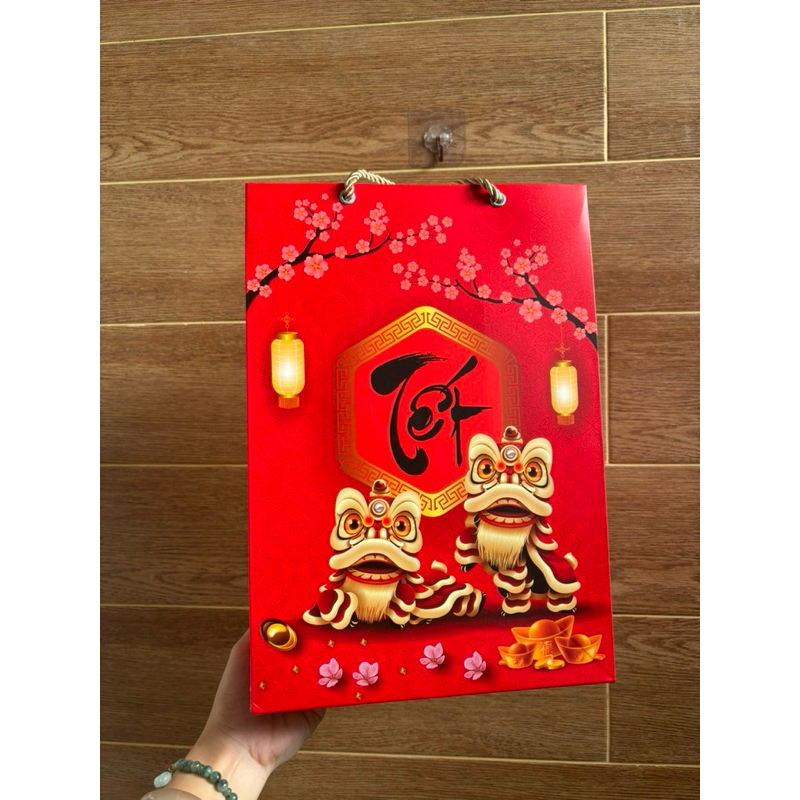 JG- Lẻ 1 Túi Giấy Đựng Chivas 21/ Chivas 25  32x23x15cm Đựng Quà Tặng Lễ Tết Biếu