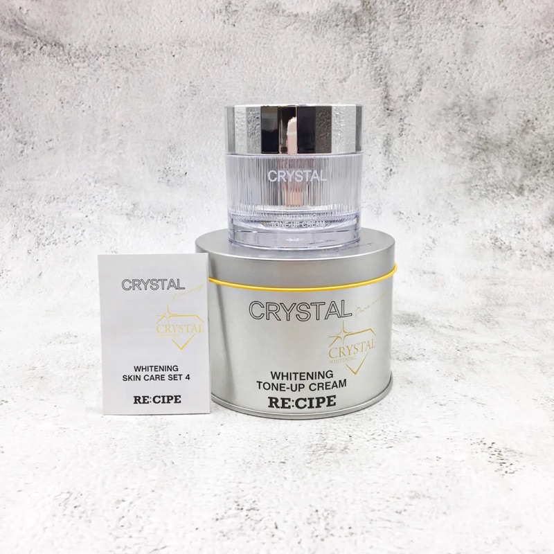  Kem Dưỡng Cao Cấp Crystal RE:CIPE - Dưỡng Trắng 5in1 Làn Da Không Tì Vết Không Lộ Vân Kem 