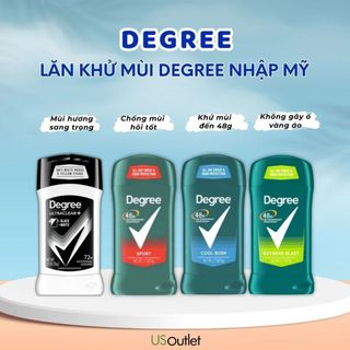  Sáp Khử Mùi Degree Nhập Mỹ Nhiều Mùi 