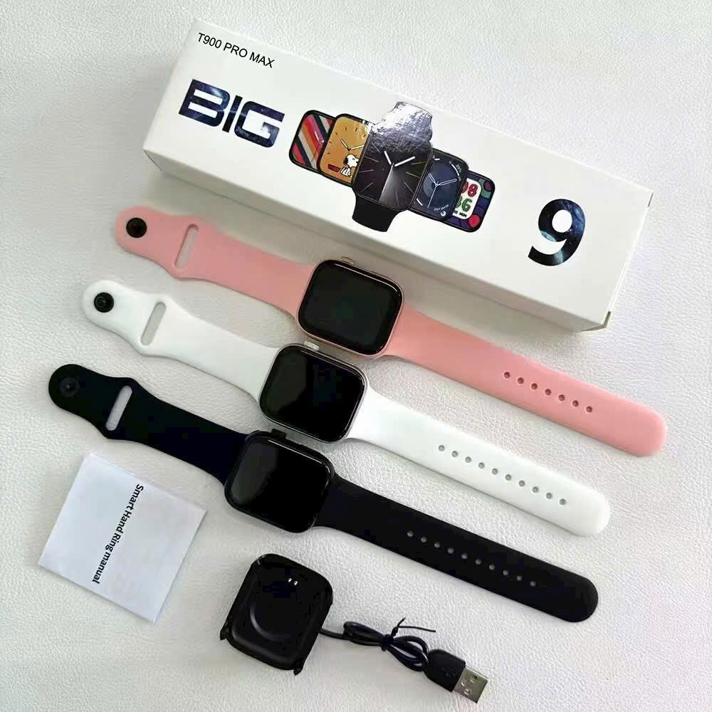 Đồng Hồ Thế Hệ Mới T900 PRO Max, Nghe Gọi Kết Nối Điện Thoại Nhận Thông Báo không cần lắp sim.