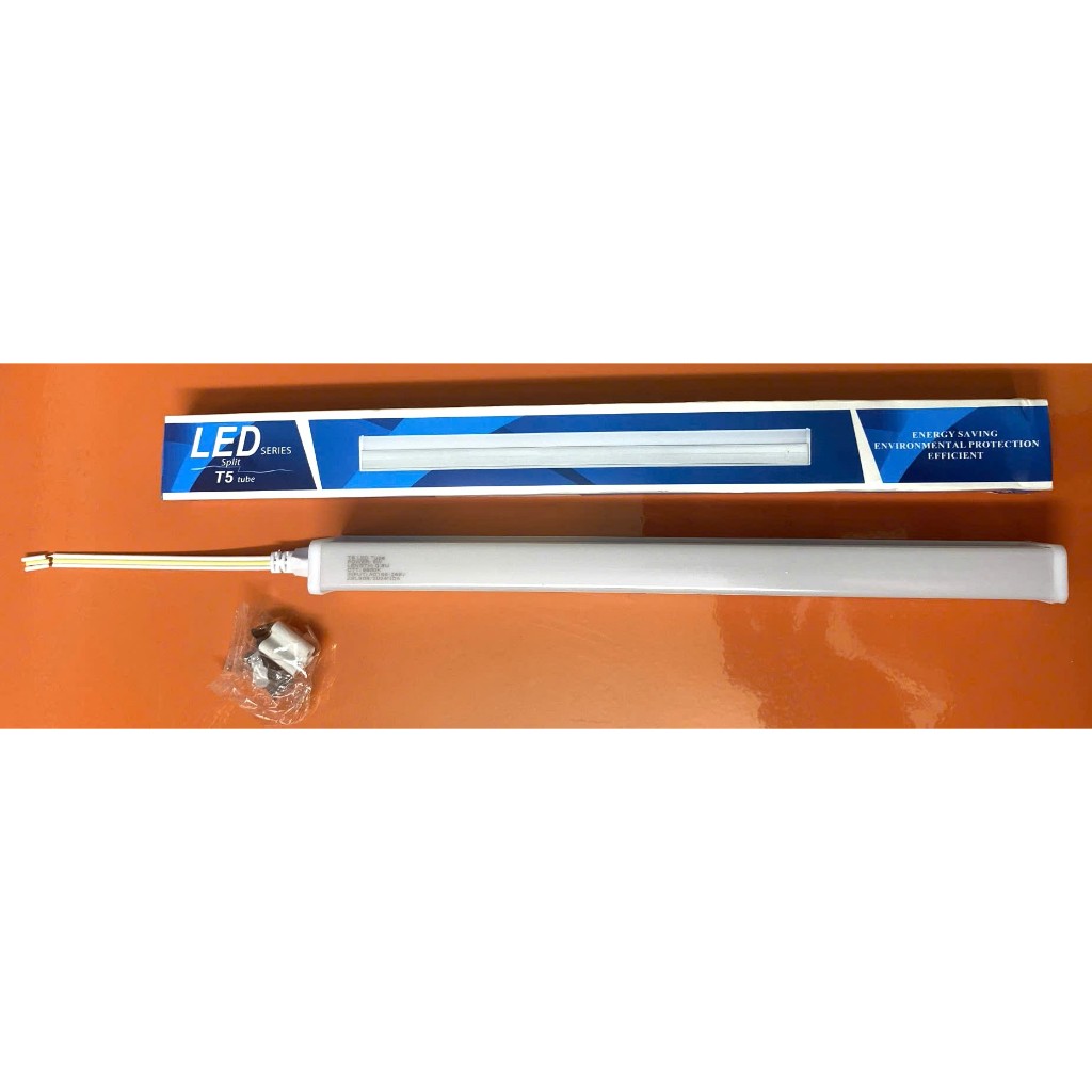 Đèn tuýp led T5 liền máng 30cm dùng chiếu sáng trong tủ điện  ánh sáng trắng dài 30cm