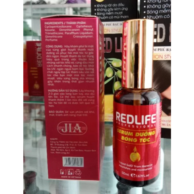 Serum Dưỡng tóc Redlife 50ml Chính hãng.