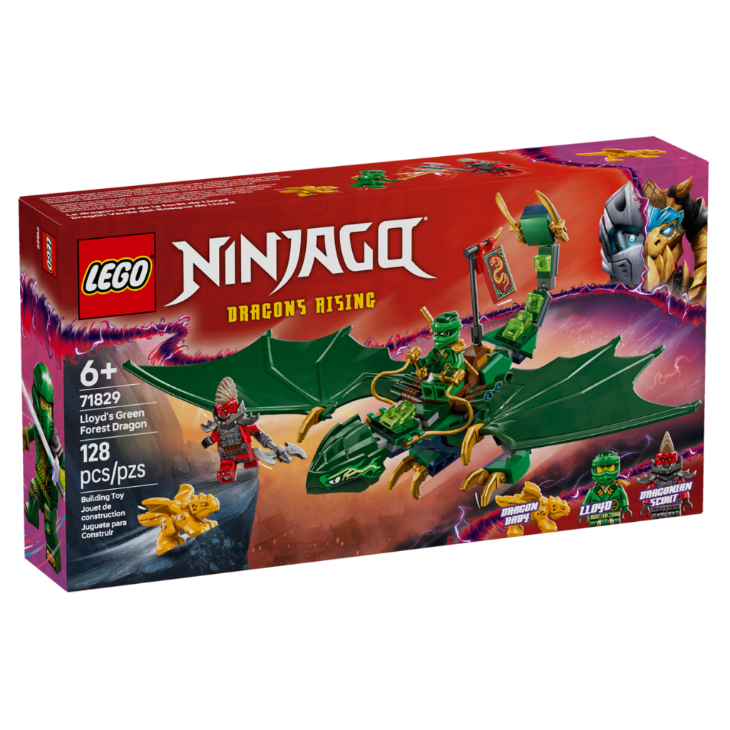 [HAPPY.BRICKS] LEGO NINJAGO 71829 - RỒNG RỪNG XANH CỦA LLOYD - LLOYD'S GREEN FOREST DRAGON